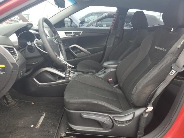 KMHTC6AD5DU165853 - 2013 HYUNDAI VELOSTER RED photo 7