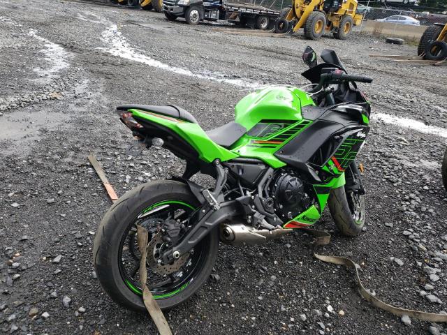 ML5EXEP12PDAA0106 - 2023 KAWASAKI EX650 P GREEN photo 4