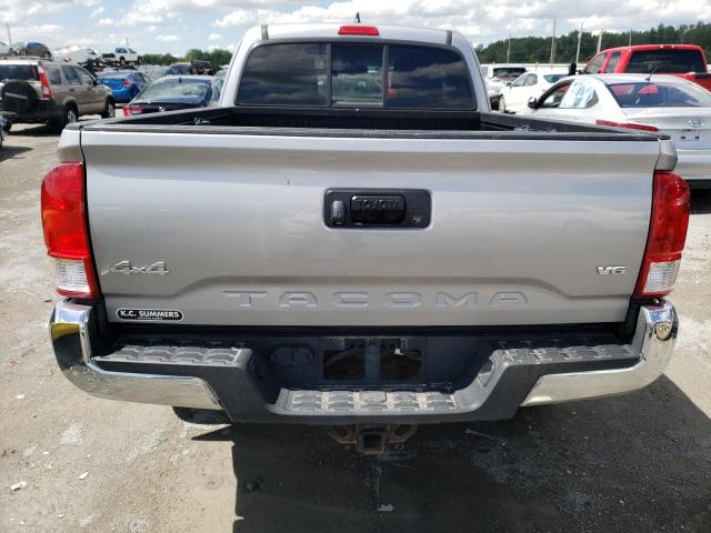 5TFSZ5AN1HX057932 - 2017 TOYOTA TACOMA ACCESS CAB ვერცხლისფერი ფოტო 6