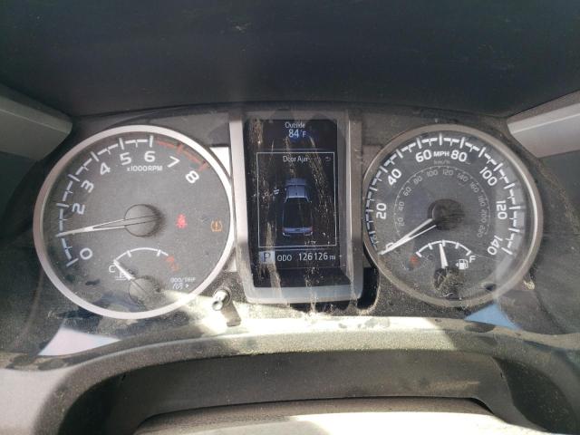 5TFSZ5AN1HX057932 - 2017 TOYOTA TACOMA ACCESS CAB ვერცხლისფერი ფოტო 9