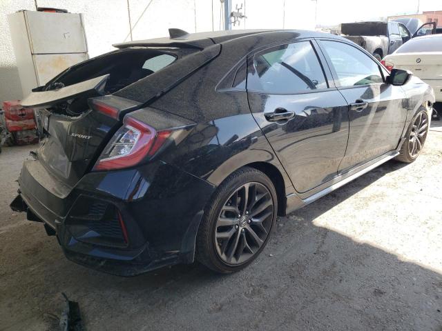 SHHFK7H42MU207581 - 2021 HONDA CIVIC SPORT შავი ფოტო 3