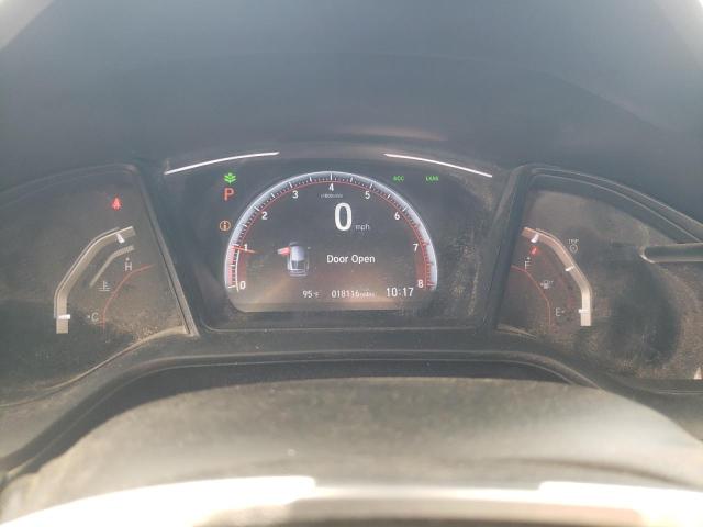 SHHFK7H42MU207581 - 2021 HONDA CIVIC SPORT შავი ფოტო 9