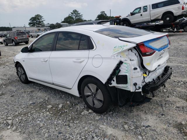 KMHC75LC4LU212081 - 2020 HYUNDAI IONIQ SE WHITE photo 2