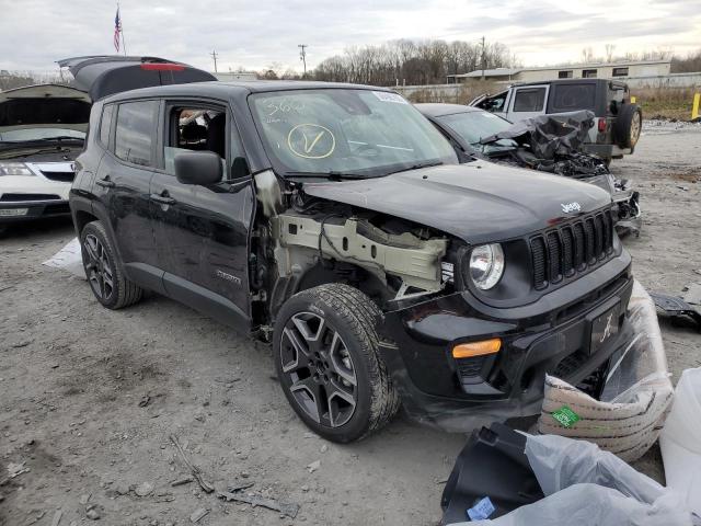 ZACNJCAB3MPM31644 - 2021 JEEP RENEGADE SPORT BLACK photo 4