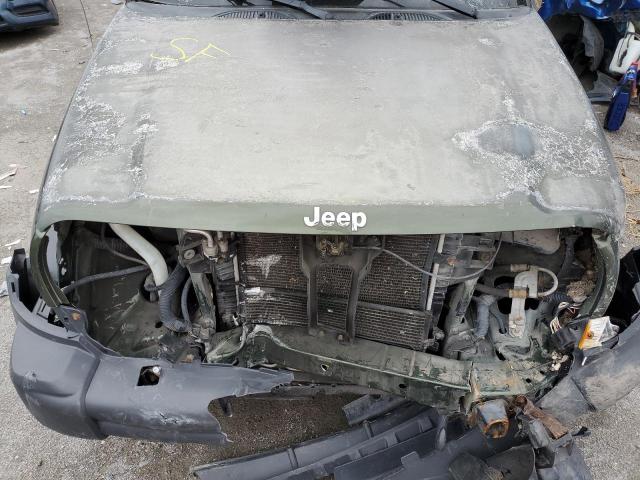 1J4GL38K66W218490 - 2006 JEEP LIBERTY RENEGADE GREEN photo 11