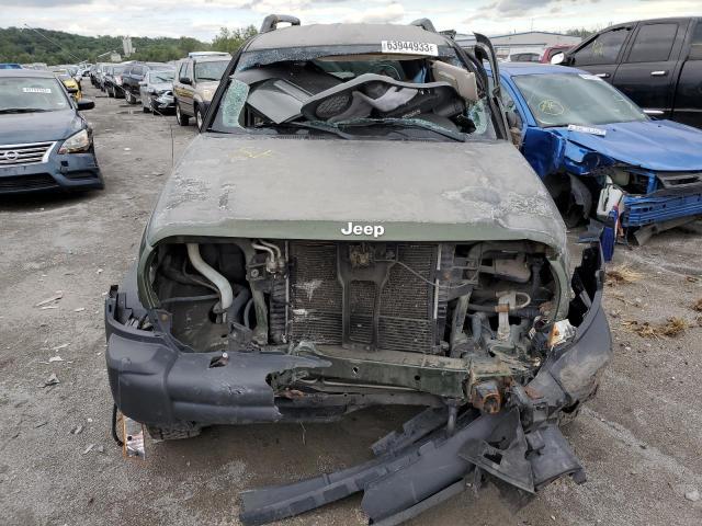 1J4GL38K66W218490 - 2006 JEEP LIBERTY RENEGADE GREEN photo 5