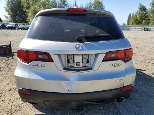 5J8TB1H20BA006706 - 2011 ACURA RDX SILVER photo 6