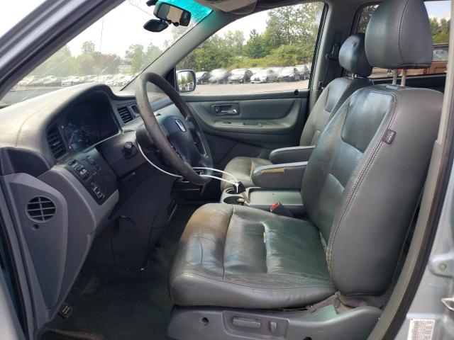 5FNRL18094B076400 - 2004 HONDA ODYSSEY EXL BLUE photo 7
