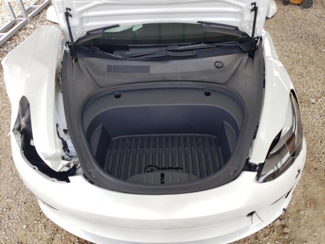 5YJ3E1EA5PF504206 - 2023 TESLA MODEL 3 WHITE photo 12