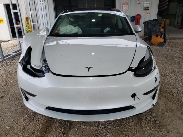 5YJ3E1EA5PF504206 - 2023 TESLA MODEL 3 WHITE photo 5