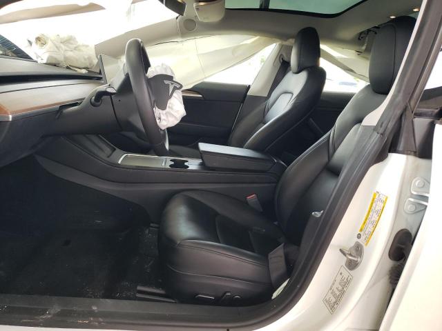5YJ3E1EA5PF504206 - 2023 TESLA MODEL 3 WHITE photo 7