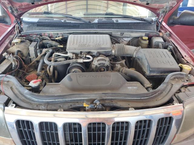 1J4GW48N81C702212 - 2001 JEEP GRAND CHEROKEE LAREDO RED photo 11