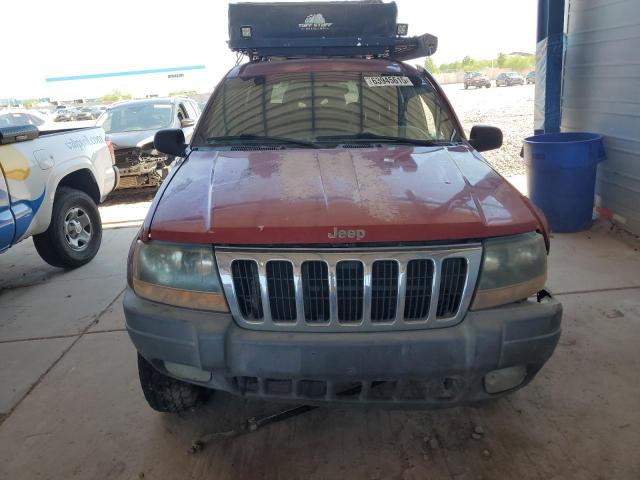 1J4GW48N81C702212 - 2001 JEEP GRAND CHEROKEE LAREDO RED photo 5