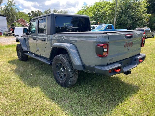 1C6JJTEG5ML586117 - 2021 JEEP GLADIATOR MOJAVE GRAY photo 3