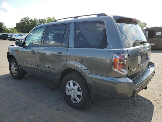 5FNYF18228B031471 - 2008 HONDA PILOT VP GRAY photo 2