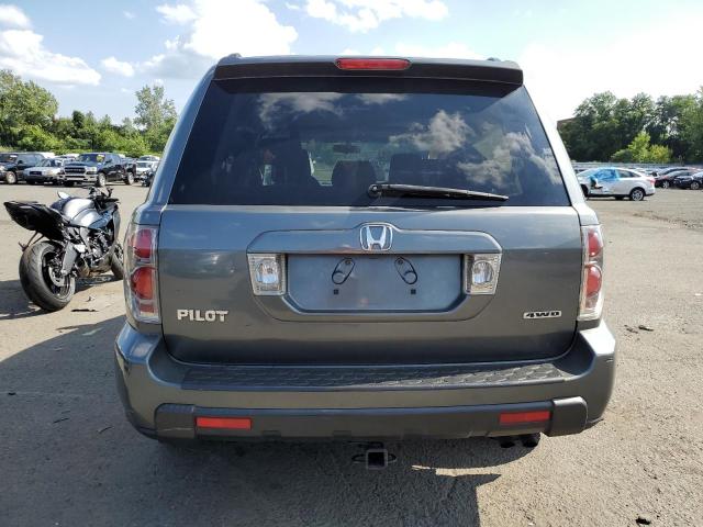 5FNYF18228B031471 - 2008 HONDA PILOT VP GRAY photo 6