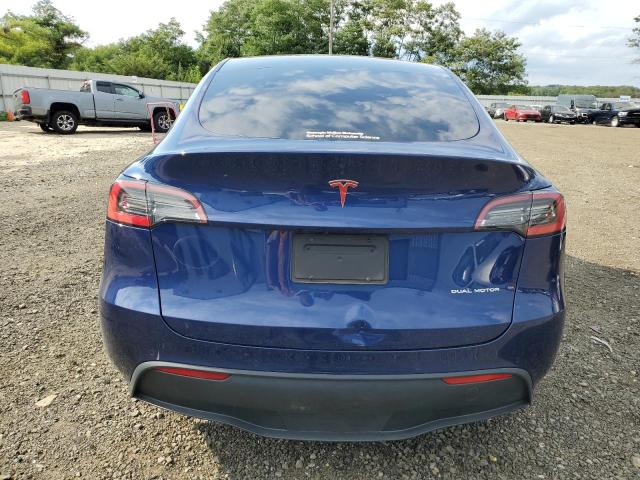 5YJYGDEEXLF047617 - 2020 TESLA MODEL Y BLUE photo 6