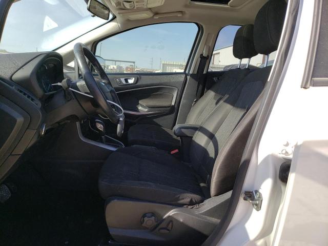 MAJ3S2GE4KC268934 - 2019 FORD ECOSPORT SE WHITE photo 7