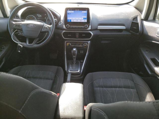 MAJ3S2GE4KC268934 - 2019 FORD ECOSPORT SE WHITE photo 8