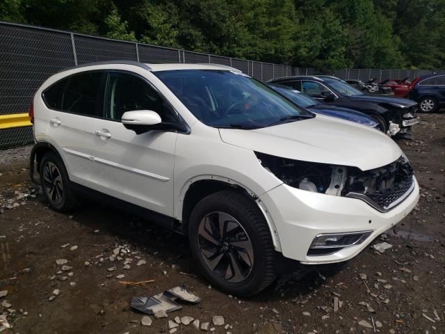 5J6RM4H94FL116356 - 2015 HONDA CR-V TOURING WHITE photo 4