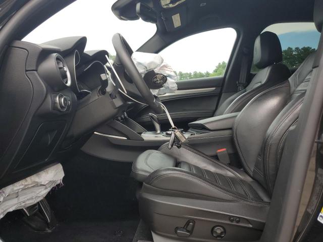ZASPAKBN0K7C50842 - 2019 ALFA ROMEO STELVIO TI შავი ფოტო 7