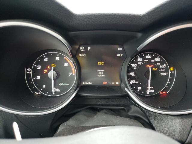 ZASPAKBN0K7C50842 - 2019 ALFA ROMEO STELVIO TI შავი ფოტო 9