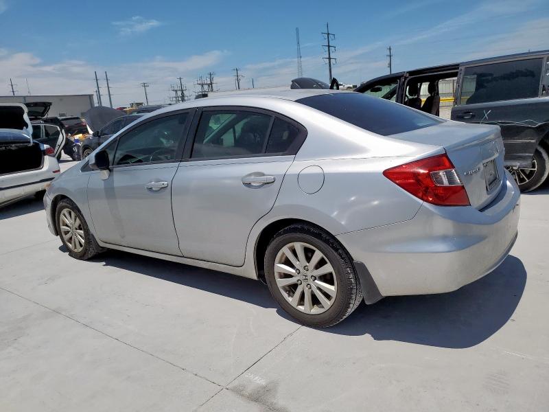 2HGFB2F92CH322615 - 2012 HONDA CIVIC EXL 银色 照片 2