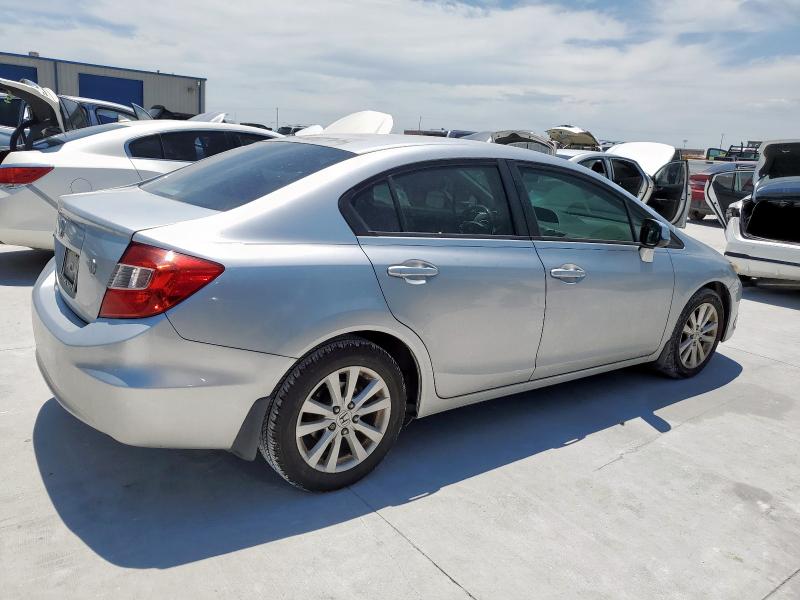 2HGFB2F92CH322615 - 2012 HONDA CIVIC EXL 银色 照片 3
