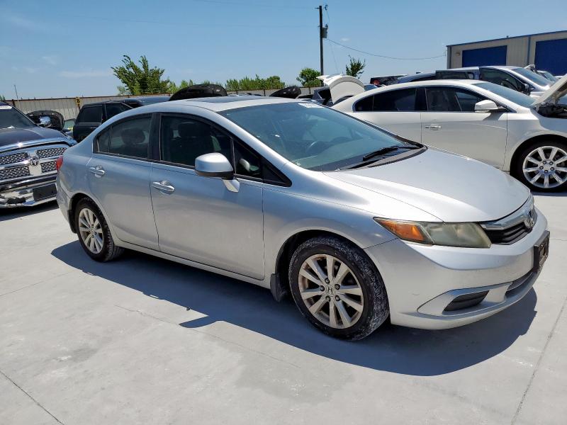 2HGFB2F92CH322615 - 2012 HONDA CIVIC EXL 银色 照片 4