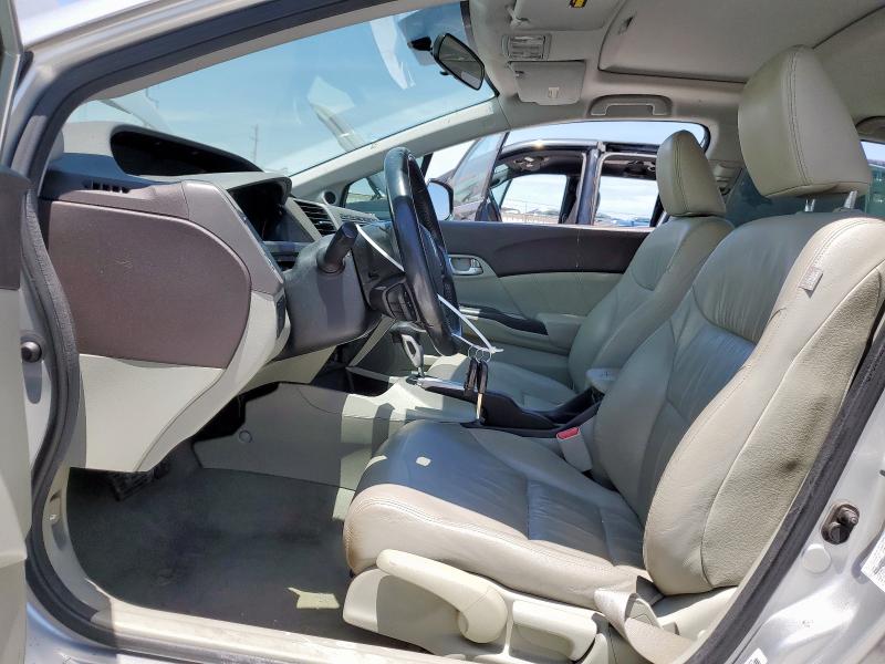 2HGFB2F92CH322615 - 2012 HONDA CIVIC EXL 银色 照片 7