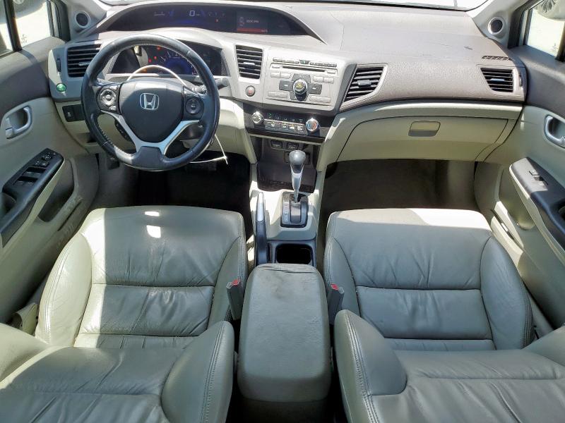 2HGFB2F92CH322615 - 2012 HONDA CIVIC EXL 银色 照片 8