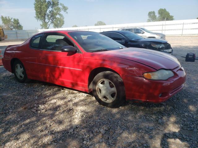 2G1WX15K629309687 - 2002 CHEVROLET MONTE CARL SS RED photo 4