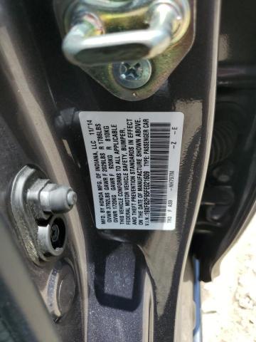 19XFB2F95FE021609 - 2015 HONDA CIVIC EXL CHARCOAL photo 12