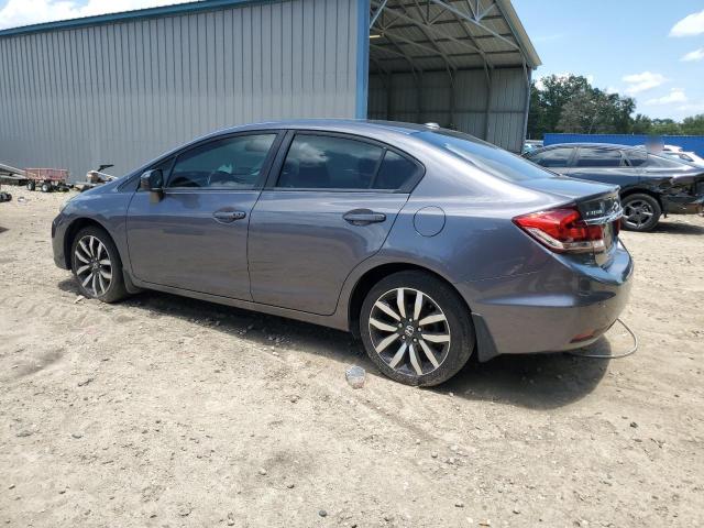 19XFB2F95FE021609 - 2015 HONDA CIVIC EXL CHARCOAL photo 2