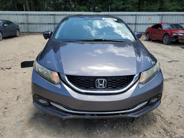 19XFB2F95FE021609 - 2015 HONDA CIVIC EXL CHARCOAL photo 5