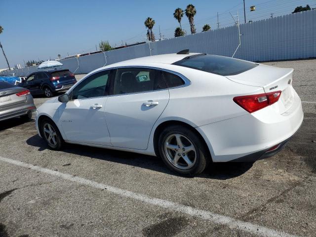 1G1ZB5ST4JF210596 - 2018 CHEVROLET MALIBU LS WHITE photo 2