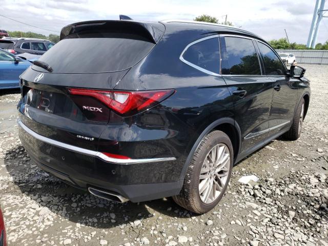 5J8YE1H82NL035179 - 2022 ACURA MDX ADVANCE BLACK photo 3