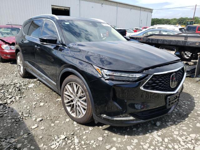 5J8YE1H82NL035179 - 2022 ACURA MDX ADVANCE BLACK photo 4