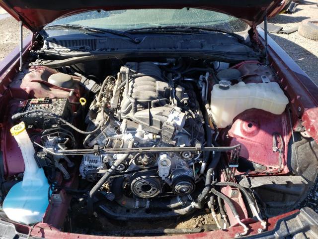 2C3CDZFJ7NH175407 - 2022 DODGE CHALLENGER R/T SCAT PACK MAROON photo 11