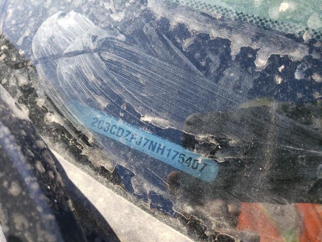 2C3CDZFJ7NH175407 - 2022 DODGE CHALLENGER R/T SCAT PACK MAROON photo 12