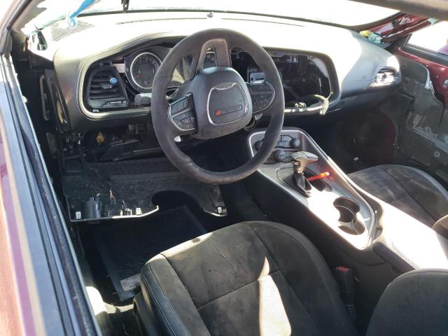 2C3CDZFJ7NH175407 - 2022 DODGE CHALLENGER R/T SCAT PACK MAROON photo 8