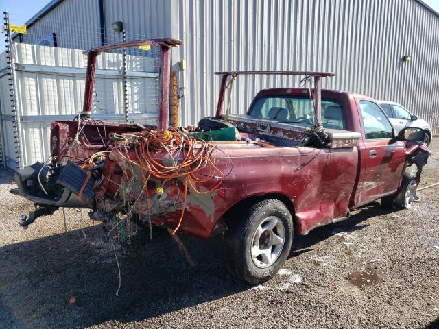 5TBJN321X4S445192 - 2004 TOYOTA TUNDRA RED photo 4