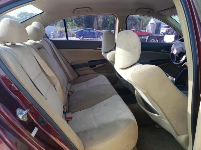 1HGCP26369A033471 - 2009 HONDA ACCORD LX MAROON photo 10