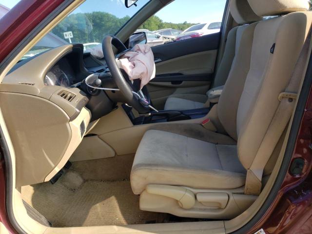 1HGCP26369A033471 - 2009 HONDA ACCORD LX MAROON photo 7