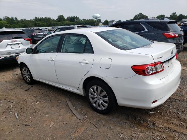 5YFBU4EE3DP188355 - 2013 TOYOTA COROLLA BASE WHITE photo 2