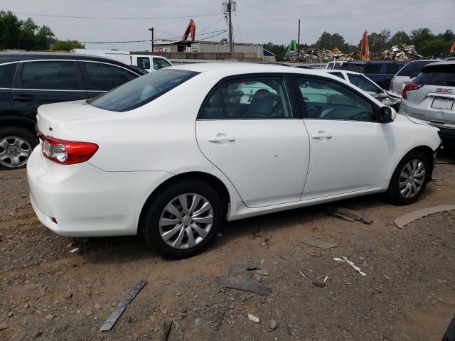 5YFBU4EE3DP188355 - 2013 TOYOTA COROLLA BASE WHITE photo 3