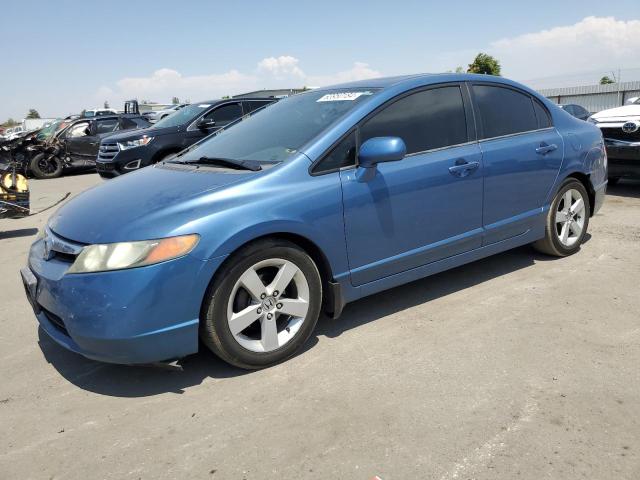 1HGFA16846L138465 - 2006 HONDA CIVIC EX BLUE photo 1