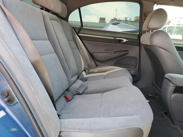 1HGFA16846L138465 - 2006 HONDA CIVIC EX BLUE photo 10
