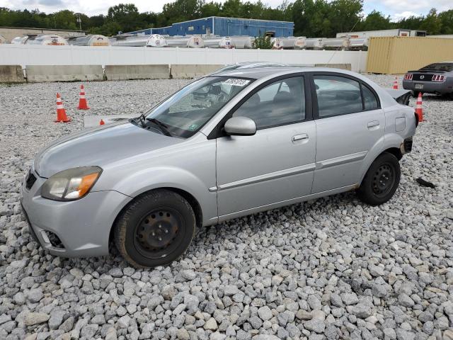 KNADH4A39B6926758 - 2011 KIA RIO BASE SILVER photo 1