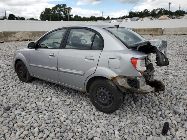 KNADH4A39B6926758 - 2011 KIA RIO BASE SILVER photo 2